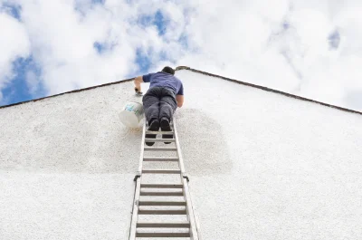 Peinture extérieure à Sarrogna — façades et ravalement